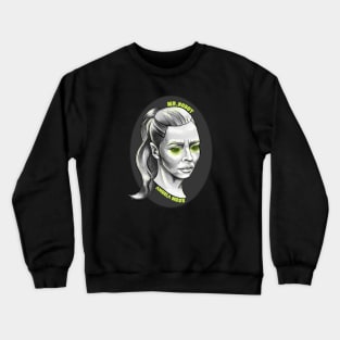 Mr Robot - Angela Glitch Portrait Crewneck Sweatshirt